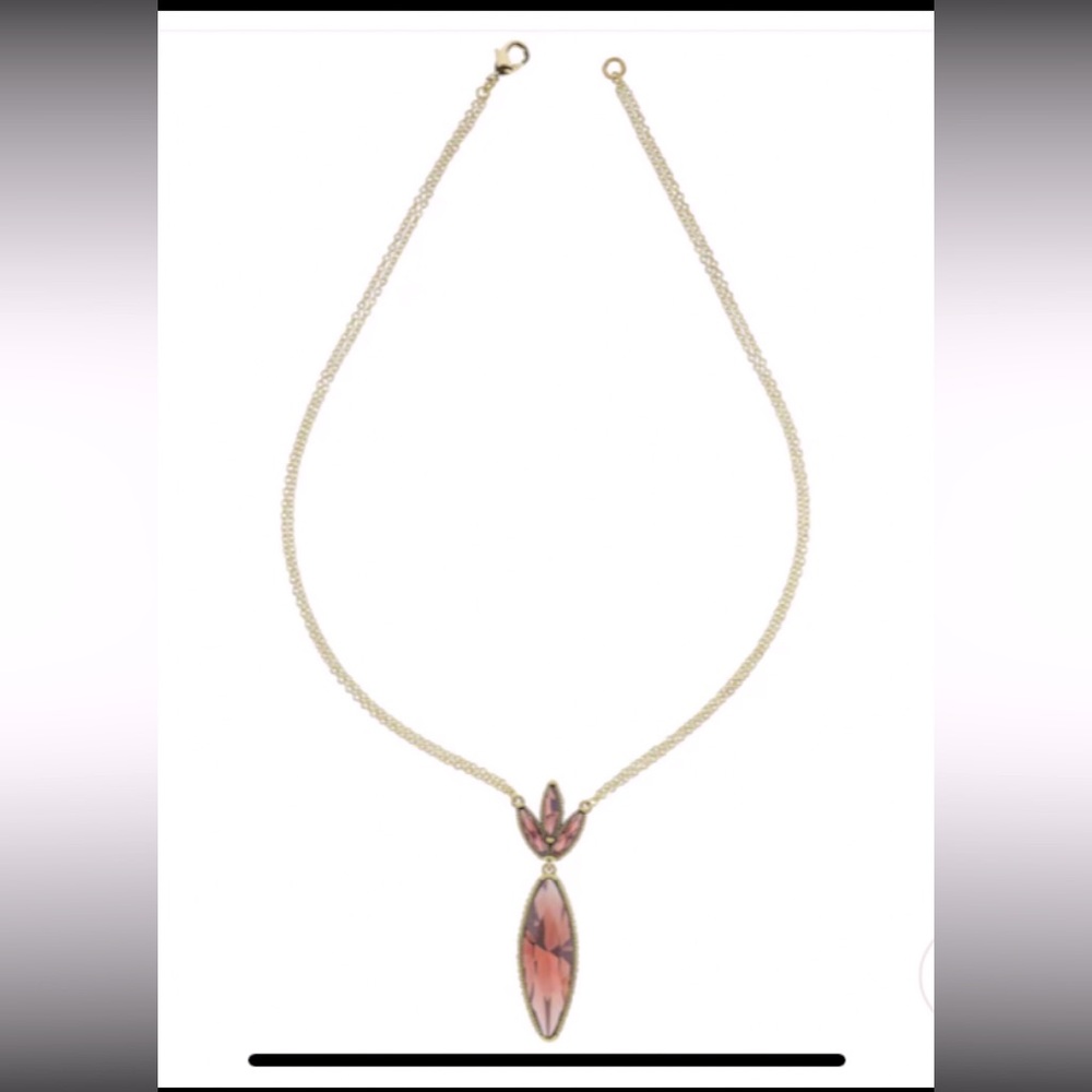 Heidi Daus “Fabulous Feng Shui” Crystal Chain Statement Necklace - Picture 2 of 2